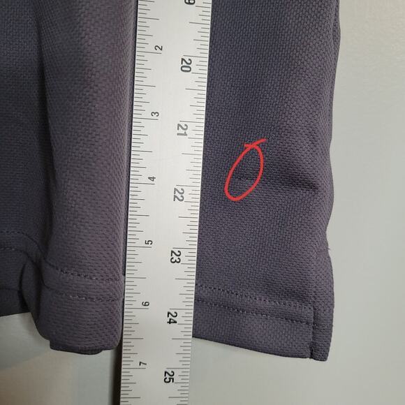 LL‎ Bean polo women's size M gray short sleeve tee AVG business casual outdoors - Picture 6 of 6